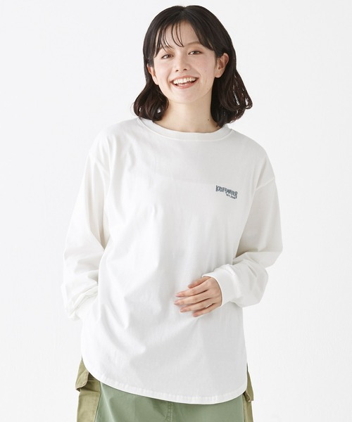 KRIFF MAYER Lady's Collection(クリフメイヤーレディースコレクション)の「クリフラビットチュニック(Tシャツ/カットソー・レディース・オフホワイト/グレー/ブラック/レッド/カラフル・MEDIUM/LARGE)」の7枚目の写真