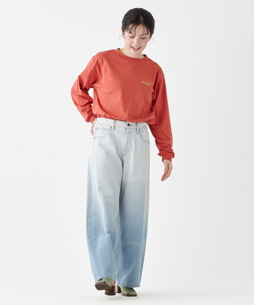 KRIFF MAYER Lady's Collection(クリフメイヤーレディースコレクション)の「クリフラビットチュニック(Tシャツ/カットソー・レディース・オフホワイト/グレー/ブラック/レッド/カラフル・MEDIUM/LARGE)」の14枚目の写真