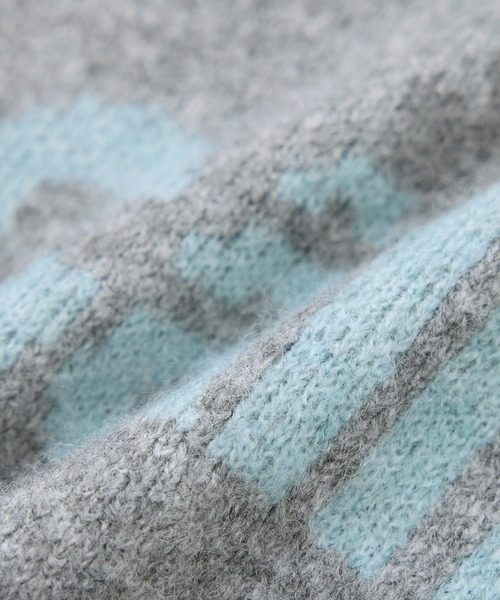 ROPE' PICNIC（ロペピクニック）の「ロゴジャガードニットプルオーバー（ニット/セーター・レディース・ベージュ/グレー/ピンク・38）」の22枚目の写真