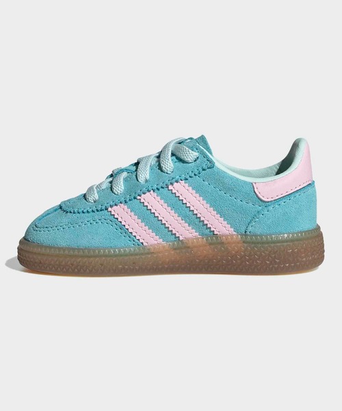 adidas（アディダス）の「ハンドボール スペツィアル コンフォートクロージャー 伸縮シューレース キッズ / Handball Spezial Comfort Closure Elastic Lace Kids / アディダスオリジナルス adidas Originals（スニーカー・キッズ・ライトブルー/ブラック/ネイビー/ピンク・11cm/12cm/13.0cm/14.0cm/15.0cm/16.0cm）」の9枚目の写真