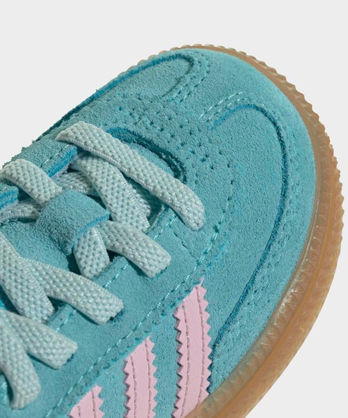 adidas（アディダス）の「ハンドボール スペツィアル コンフォートクロージャー 伸縮シューレース キッズ / Handball Spezial Comfort Closure Elastic Lace Kids / アディダスオリジナルス adidas Originals（スニーカー・キッズ・ライトブルー/ブラック/ネイビー/ピンク・11cm/12cm/13.0cm/14.0cm/15.0cm/16.0cm）」の12枚目の写真