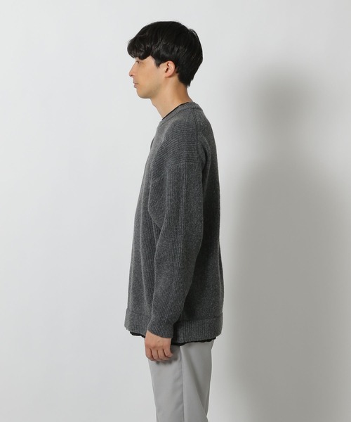 セール】レイヤードアゼニットプルオーバー/248199（ニット/セーター