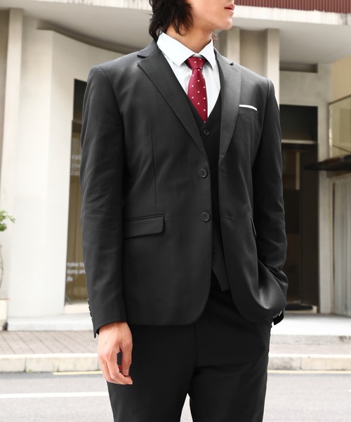 ✨新品 未使用✨ Cloud Style スーツ ダブルボタン ネイビー M Cloudstyle】フォーマルスーツ スリーピース /2釦 セットアップ ベスト