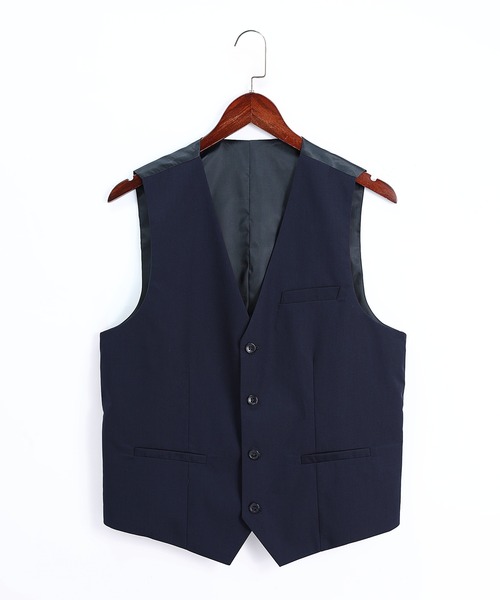 ✨新品 未使用✨ Cloud Style スーツ ダブルボタン ネイビー M Cloudstyle】フォーマルスーツ スリーピース /2釦 セットアップ ベスト