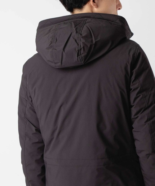 WOOLRICH（ウールリッチ）の「WOOLRICH ARCTIC STRETCH DOWN PARKA ウールリッチ ストレッチ　アークティック ダウンパーカ（ダウンジャケット/コート・メンズ・ネイビー/ブラック・SMALL/MEDIUM/LARGE）」の4枚目の写真