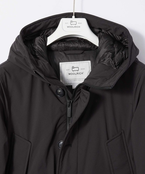 WOOLRICH（ウールリッチ）の「WOOLRICH ARCTIC STRETCH DOWN PARKA ウールリッチ ストレッチ　アークティック ダウンパーカ（ダウンジャケット/コート・メンズ・ネイビー/ブラック・SMALL/MEDIUM/LARGE）」の7枚目の写真