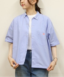 DANTON/ダントン ドットボタンボタンダウンシャツ DOT BUTTON B.D. SHIRT SHORT SLEEVE DT-B0336 POD