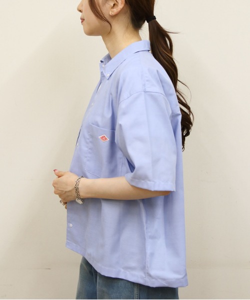 DANTON/ダントン ドットボタンボタンダウンシャツ DOT BUTTON