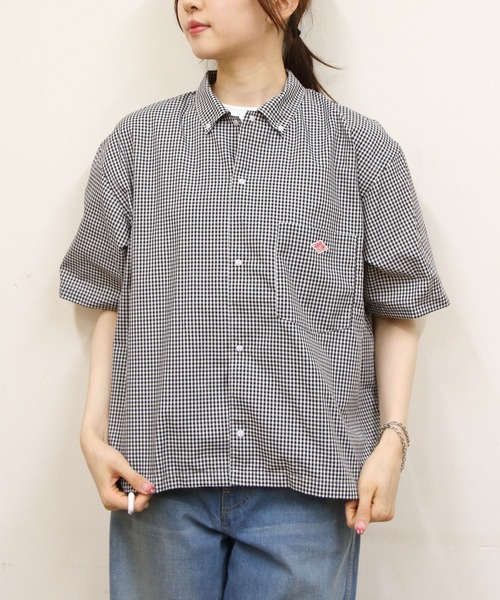 DANTON/ダントン ドットボタンボタンダウンシャツ DOT BUTTON