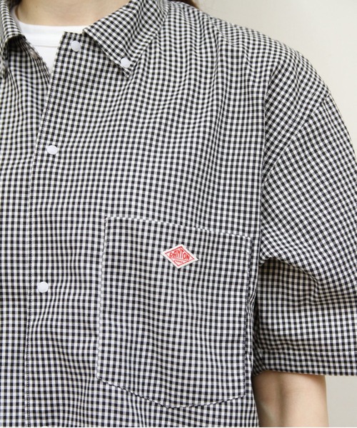 DANTON/ダントン ドットボタンボタンダウンシャツ DOT BUTTON