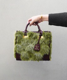 U | ファー パリジャン トートバッグ Mサイズ ショルダー付き(トートバッグ)