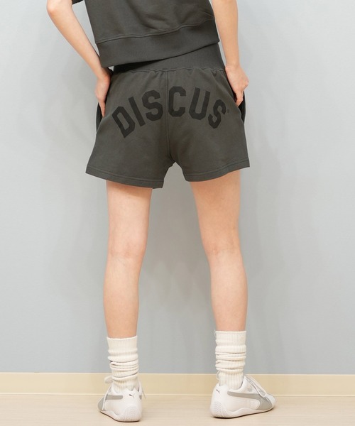 DISCUS ATHLETIC(ディスカス アスレチック)の「DISCUS ATHLETIC/ディスカスアスレチック ボクシングショートパンツ/スウェット 5287-5972(スウェットパンツ・レディース・オートミール/スミクロ/ライトブルー・M/L)」の6枚目の写真