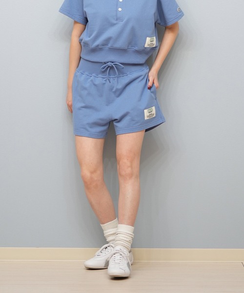 DISCUS ATHLETIC(ディスカス アスレチック)の「DISCUS ATHLETIC/ディスカスアスレチック ボクシングショートパンツ/スウェット 5287-5972(スウェットパンツ・レディース・オートミール/スミクロ/ライトブルー・M/L)」の9枚目の写真
