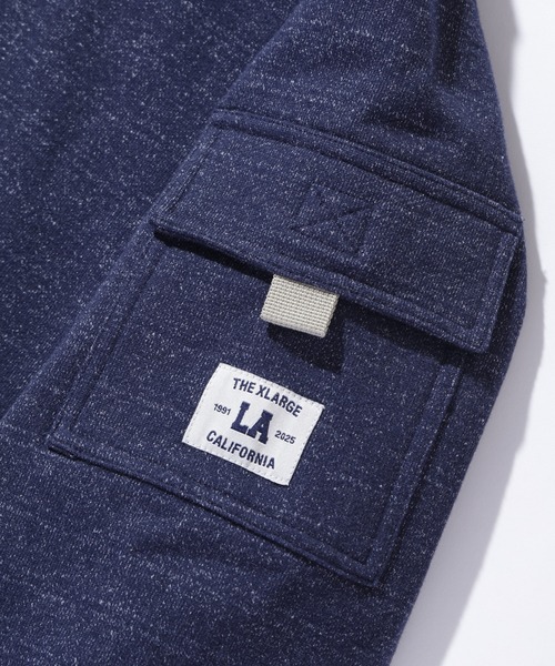 大人気 XLARGE HEATHER ZIP UP HOODED SWEATSHIRT ロゴがPOINT HEATHER ZIP UP HOODED SWEATSHIRT（パーカー）｜XLARGE