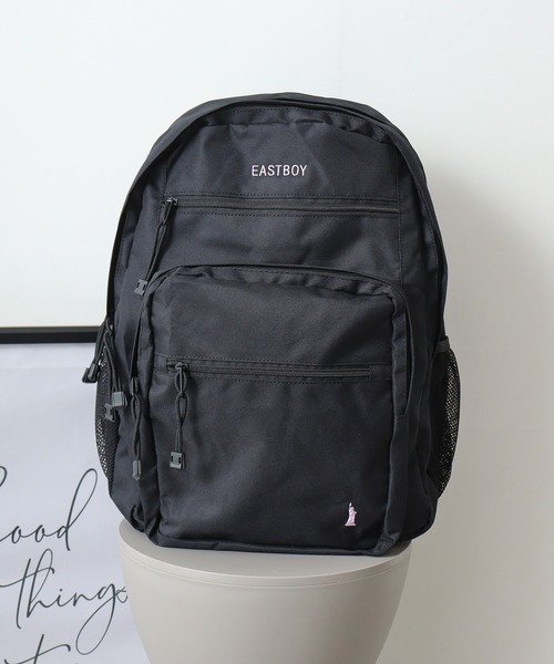 EASTBOY(イーストボーイ)の「EASTBOY デュアル2層リュック(バックパック/リュック・メンズ・パープル/サックスブルー/ホワイト・FREE)」の1枚目の写真