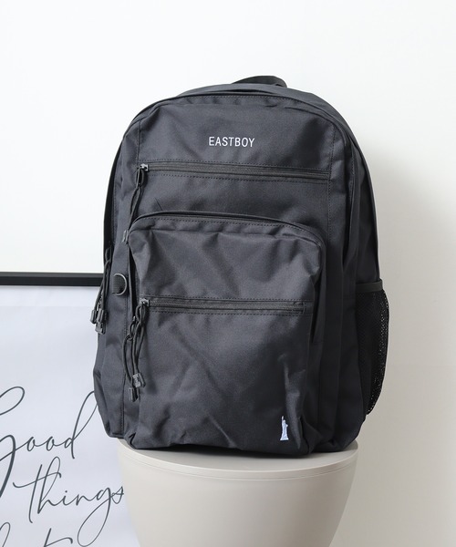 EASTBOY(イーストボーイ)の「EASTBOY デュアル2層リュック(バックパック/リュック・メンズ・パープル/サックスブルー/ホワイト・FREE)」の3枚目の写真