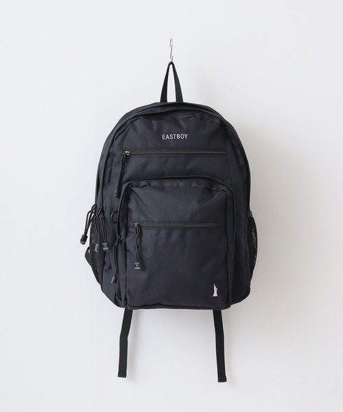 EASTBOY(イーストボーイ)の「EASTBOY デュアル2層リュック(バックパック/リュック・メンズ・パープル/サックスブルー/ホワイト・FREE)」の5枚目の写真