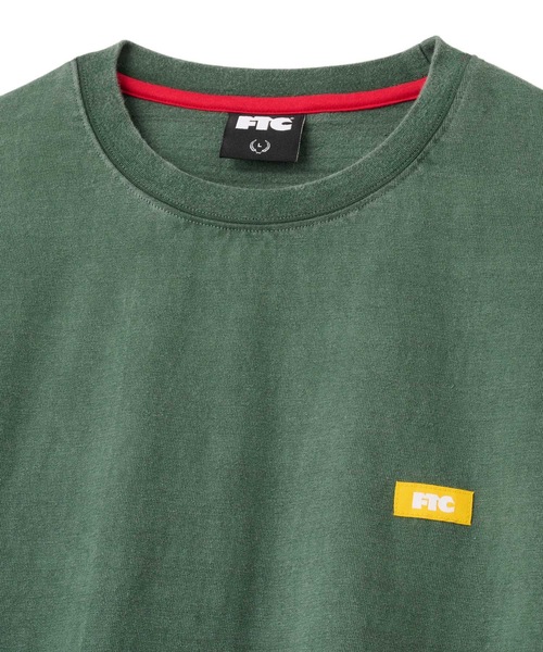 FTC（エフティーシー）の「PIGMENT DYED SMALL LOGO L/S TOP（Tシャツ/カットソー・メンズ・グリーン/タン/ホワイト/ブラック・LARGE/MEDIUM/X-LARGE/SMALL）」の11枚目の写真