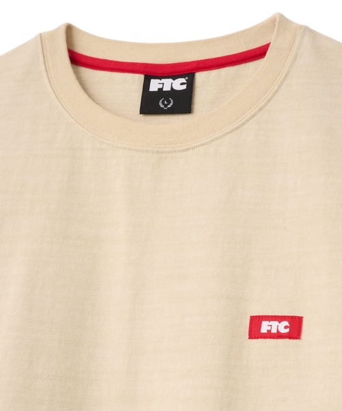 FTC（エフティーシー）の「PIGMENT DYED SMALL LOGO L/S TOP（Tシャツ/カットソー・メンズ・グリーン/タン/ホワイト/ブラック・LARGE/MEDIUM/X-LARGE/SMALL）」の9枚目の写真