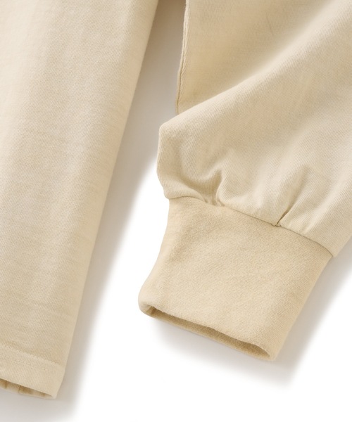 FTC（エフティーシー）の「PIGMENT DYED SMALL LOGO L/S TOP（Tシャツ/カットソー・メンズ・グリーン/タン/ホワイト/ブラック・LARGE/MEDIUM/X-LARGE/SMALL）」の10枚目の写真