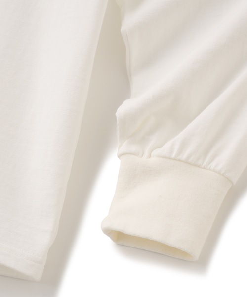 FTC（エフティーシー）の「PIGMENT DYED SMALL LOGO L/S TOP（Tシャツ/カットソー・メンズ・グリーン/タン/ホワイト/ブラック・LARGE/MEDIUM/X-LARGE/SMALL）」の6枚目の写真