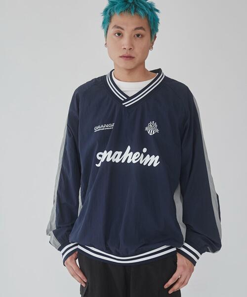 SUGGESTION Uniform design nylon pullover / ユニフォーム