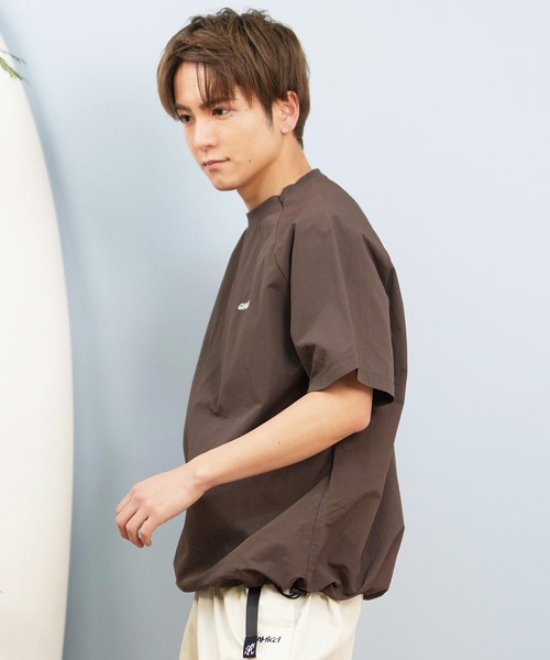 ムラサキスポーツ(ムラサキスポーツ)の「GRAMICCI×DEAR LAUREL ナイロン半袖Tシャツ 水陸両用/ユーティリティ 撥水 セットアップ対応 GMJ5-S2008(Tシャツ/カットソー・メンズ・ブラウン/ブラック・XL/M/L)」の13枚目の写真