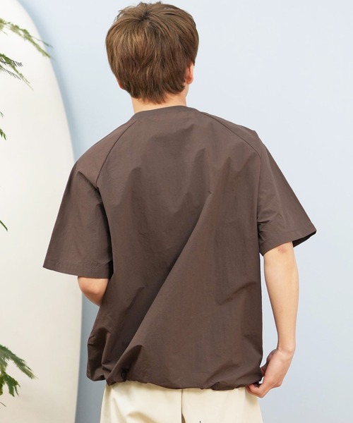 ムラサキスポーツ(ムラサキスポーツ)の「GRAMICCI×DEAR LAUREL ナイロン半袖Tシャツ 水陸両用/ユーティリティ 撥水 セットアップ対応 GMJ5-S2008(Tシャツ/カットソー・メンズ・ブラウン/ブラック・XL/M/L)」の14枚目の写真