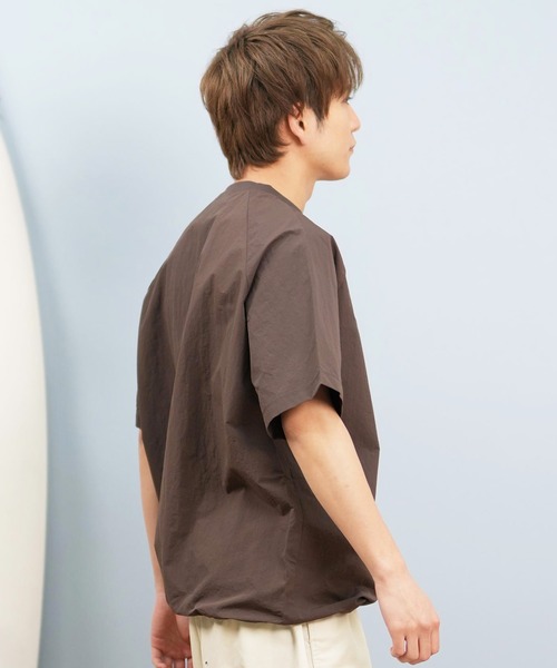 ムラサキスポーツ(ムラサキスポーツ)の「GRAMICCI×DEAR LAUREL ナイロン半袖Tシャツ 水陸両用/ユーティリティ 撥水 セットアップ対応 GMJ5-S2008(Tシャツ/カットソー・メンズ・ブラウン/ブラック・XL/M/L)」の15枚目の写真