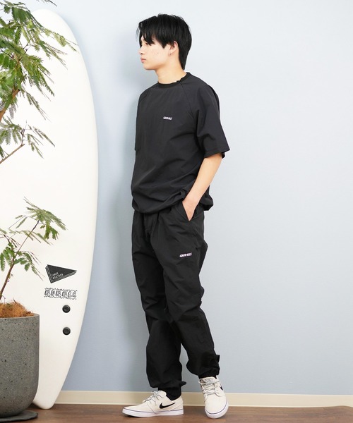 ムラサキスポーツ(ムラサキスポーツ)の「GRAMICCI×DEAR LAUREL ナイロン半袖Tシャツ 水陸両用/ユーティリティ 撥水 セットアップ対応 GMJ5-S2008(Tシャツ/カットソー・メンズ・ブラウン/ブラック・XL/M/L)」の8枚目の写真