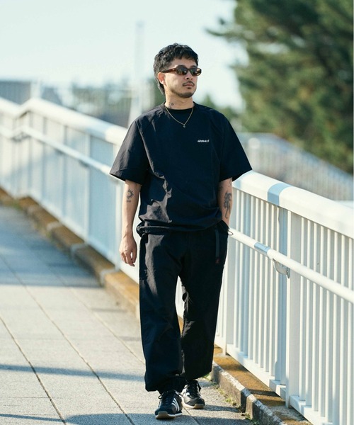 GRAMICCI×DEAR LAUREL ナイロン半袖Tシャツ 水陸両用/ユーティリティ