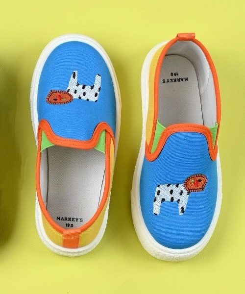 MARKEY'S(マーキーズ)の「別注スリッポン/ライオン(kids/13cm~20cm)(スリッポン・キッズ・マルチ・16cm/15cm/14cm/13cm/20cm/19cm/18cm/17cm)」の9枚目の写真