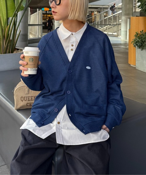 CIAOPANIC TYPY(チャオパニックティピー)の「■【UNISEX】カットメッシュカーディガン(カーディガン/ボレロ・メンズ・グレー/ブルー/ネイビー・MEDIUM/LARGE)」の16枚目の写真