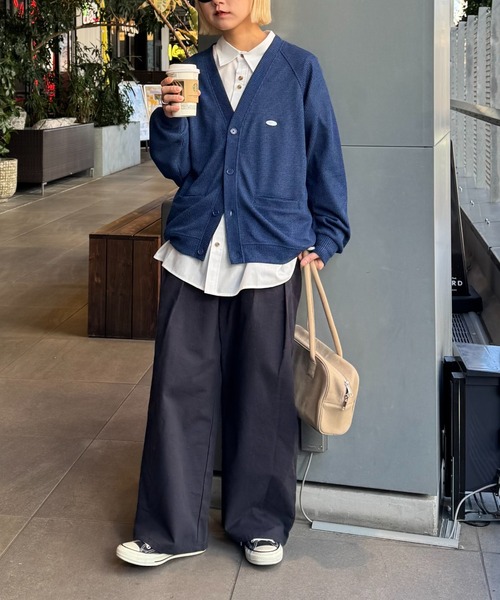 CIAOPANIC TYPY(チャオパニックティピー)の「■【UNISEX】カットメッシュカーディガン(カーディガン/ボレロ・メンズ・グレー/ブルー/ネイビー・MEDIUM/LARGE)」の20枚目の写真