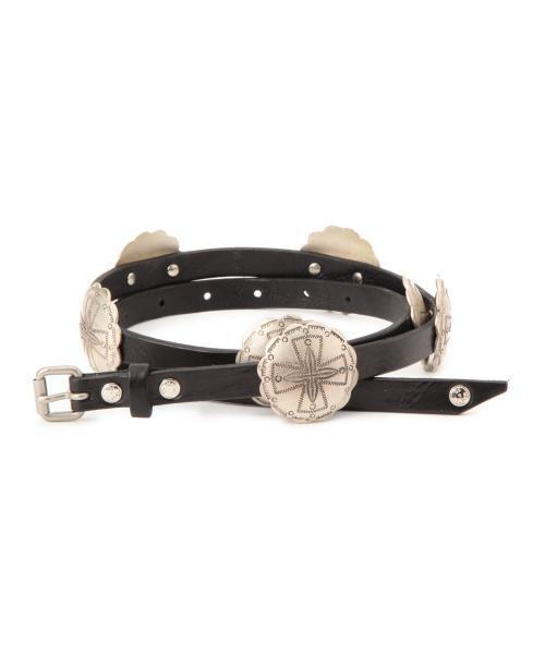 MASTER&Co(マスターアンドコー)の「MASTER&Co. / 別注 CONCHO BELT(ベルト・メンズ・ブラック/ブラウン・86.4(34)/76.2(30)/81.3(32))」の3枚目の写真