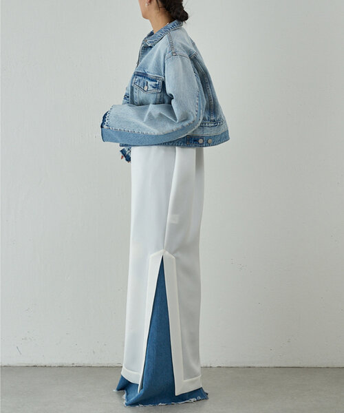 GALLARDAGALANTE（ガリャルダガランテ）の「【PEAS】リメイクボレロGジャン（ベスト・レディース・ブルー・FREE）」の5枚目の写真