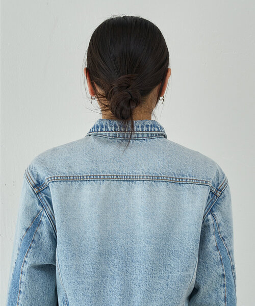 GALLARDAGALANTE（ガリャルダガランテ）の「【PEAS】リメイクボレロGジャン（ベスト・レディース・ブルー・FREE）」の15枚目の写真