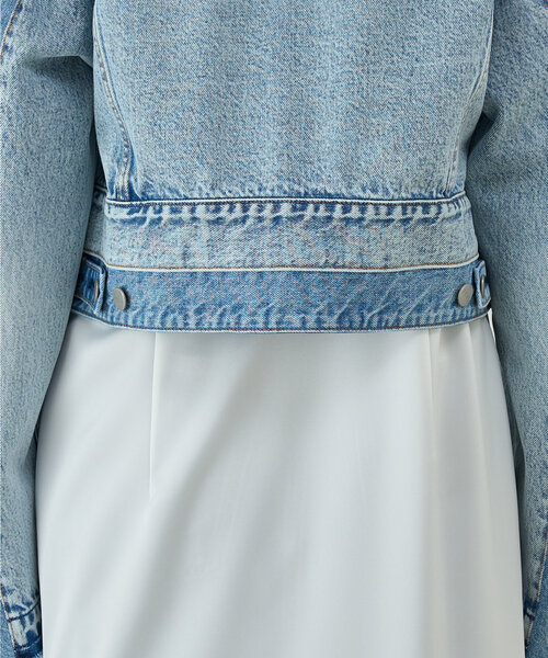 GALLARDAGALANTE（ガリャルダガランテ）の「【PEAS】リメイクボレロGジャン（ベスト・レディース・ブルー・FREE）」の16枚目の写真