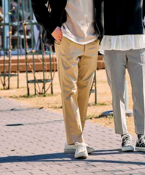 FOUND GOOD（ファウンドグッド）の「ストレッチチノパン（その他パンツ・メンズ・ネイビー/ベージュ/グリーン・S/M/L/XL）」の6枚目の写真