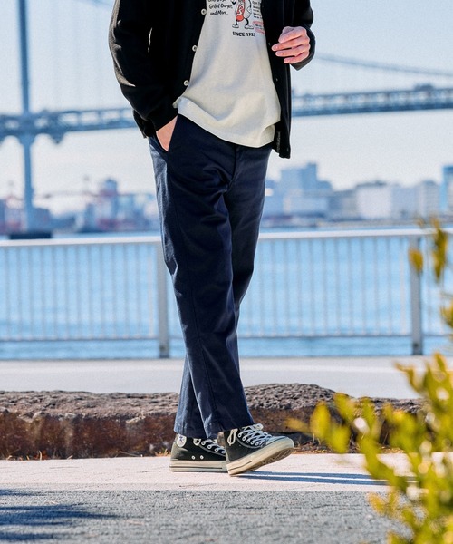 FOUND GOOD（ファウンドグッド）の「ストレッチチノパン（その他パンツ・メンズ・ネイビー/ベージュ/グリーン・S/M/L/XL）」の18枚目の写真