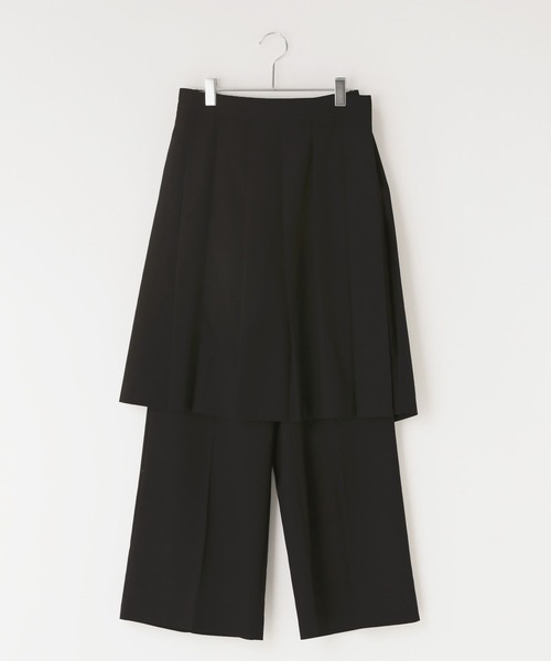 LOWRYS FARM（ローリーズファーム）の「プリーツスカート&パンツ　 310466（その他パンツ・レディース・ブラック/チャコールグレー・FREE）」の2枚目の写真
