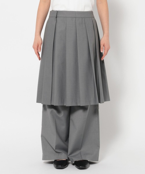 LOWRYS FARM（ローリーズファーム）の「プリーツスカート&パンツ　 310466（その他パンツ・レディース・ブラック/チャコールグレー・FREE）」の8枚目の写真