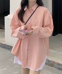 【URGE:】シンプル スタンダード 長袖 シャツ
