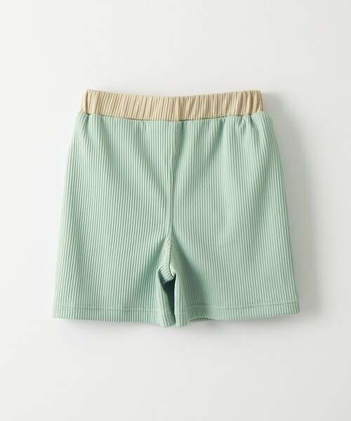 green label relaxing(グリーンレーベルリラクシング)の「GLR バイカラー ショートパンツ/ 水着/ キッズ 100cm-130cm(水着・キッズ・オリーブ/ライラック・100cm/110cm/120cm/130cm)」の6枚目の写真