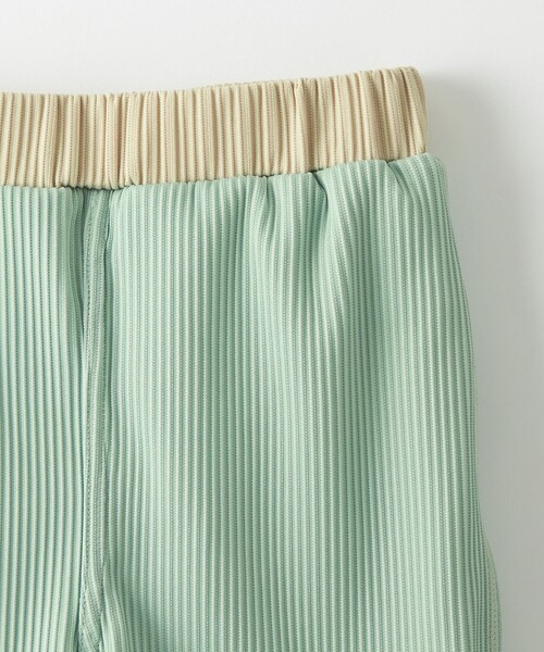green label relaxing(グリーンレーベルリラクシング)の「GLR バイカラー ショートパンツ/ 水着/ キッズ 100cm-130cm(水着・キッズ・オリーブ/ライラック・100cm/110cm/120cm/130cm)」の7枚目の写真