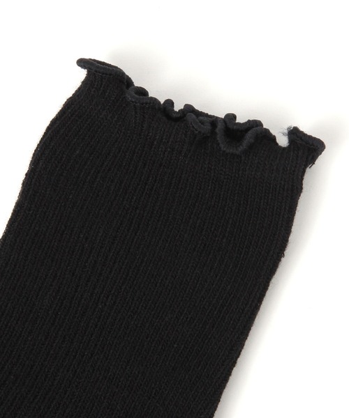 GLOBAL WORK（グローバルワーク）の「らくごこちリブメロウソックス/291568（ソックス/靴下・レディース・アイボリー/ブルー/ブラウン/ブラック/チャコールグレー/ベージュ/キナリ・FREE）」の8枚目の写真