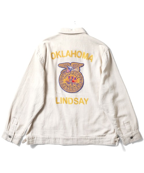 HOUSTON コットンリネンFFAジャケット HOUSTON ヒューストン コットン リネン ジャケット FFA｜BORN