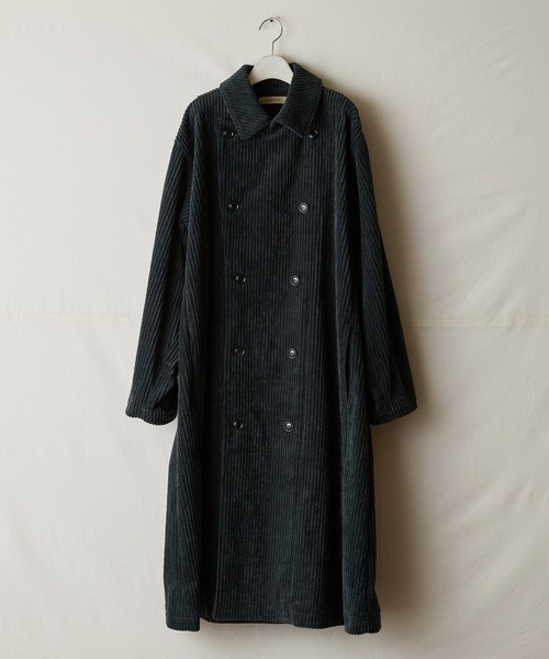 未使用タグ付き◎スズキタカユキ テーラーカラーコート アイスグレー ユニセックス suzuki takayuki no-collar coat（スズキタカユキ ノーカラー