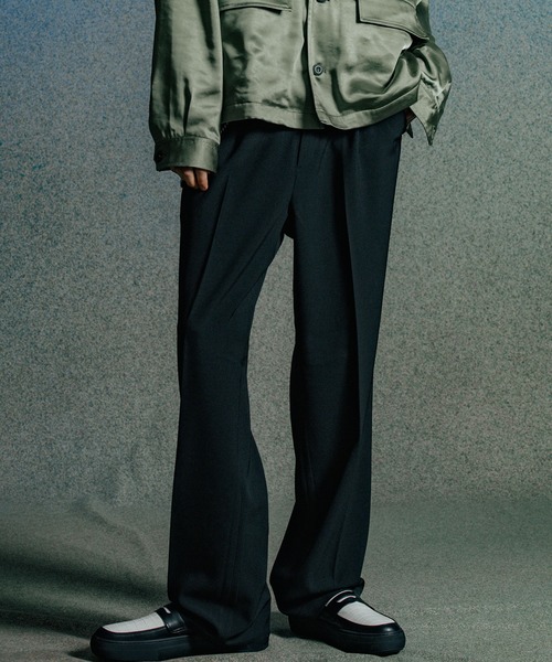CRIMIE（クライミー）の「JAX WIDE SUIT TROUSERS ALL SEASON EASY CARE（スラックス・メンズ・ブラック/グレー/ネイビー・M/L/XL/XXL/S）」の10枚目の写真