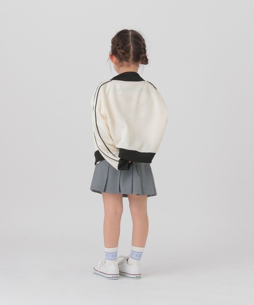 GLOBAL WORK（グローバルワーク）の「トラックジャケット/T/290874（ジャージ・キッズ・アイボリー/サックスブルー・100cm/110cm/120cm）」の16枚目の写真